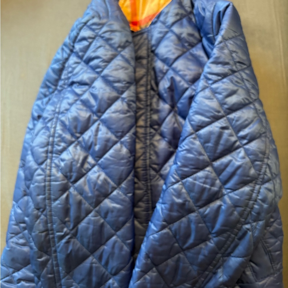 Burberry Navy Quilted Kids Puffer Jacket